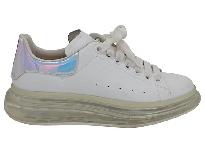 Alexander McQueen Larry Clear Sole Iridescent Oversized