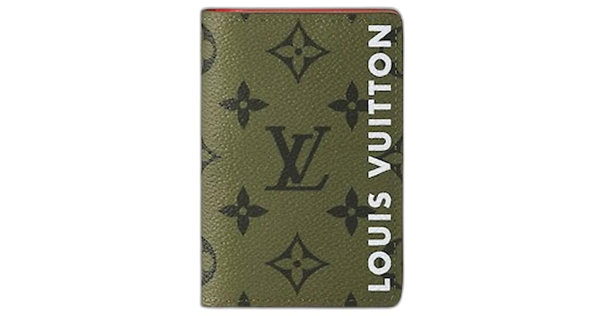 Louis Vuitton Pocket Organizer M82797 Khaki Green 