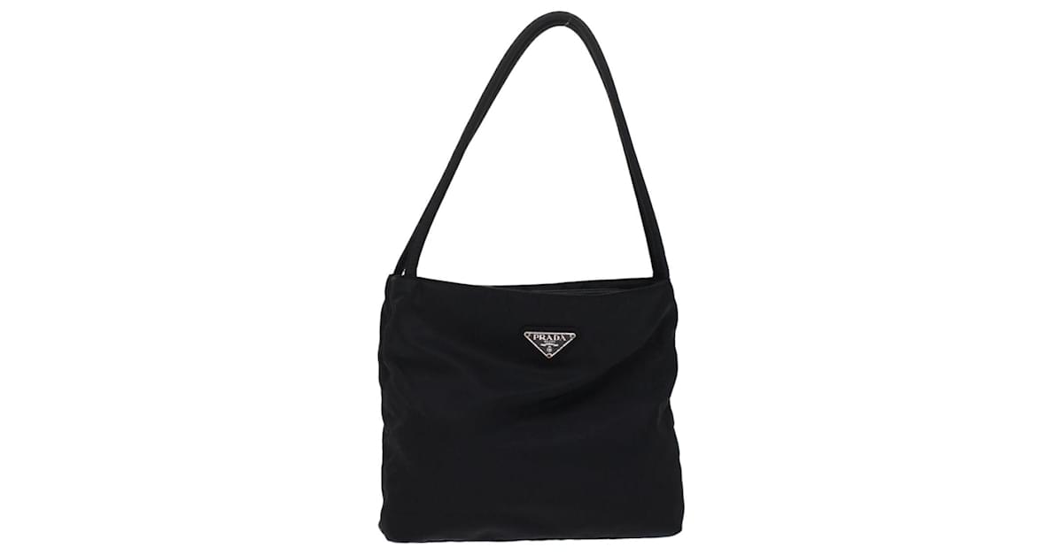 Prada Tessuto City Nylon Tote Bag in Black