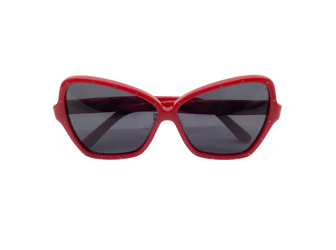 Celine Red Butterfly Sunglasses s-l400.jpg main image 4