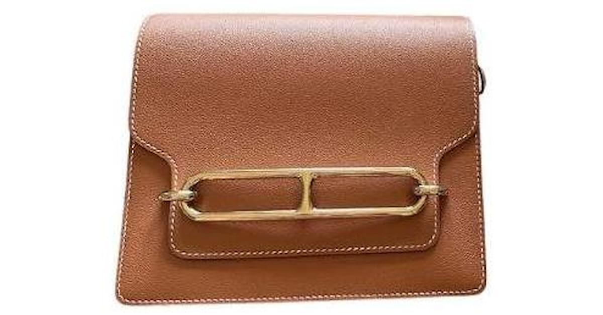 Hermès Roulis 23 Brown Leather ref.1026237 - Joli Closet
