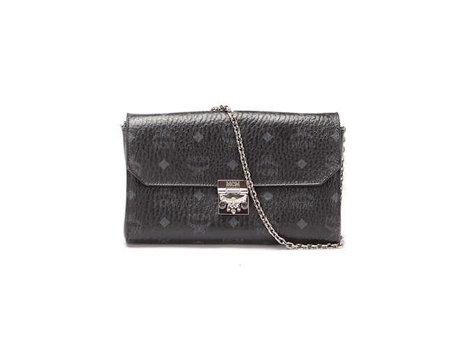 Millie Visetos Mcm Tasche Visetos Schwarz MCM Visetos Millie