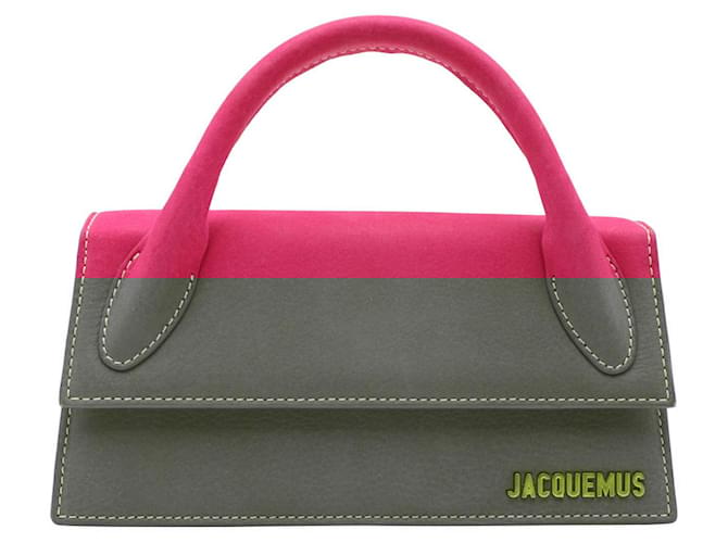 Leather Handbags Jacquemus Bag Chiquito Pink Jacquemus Le