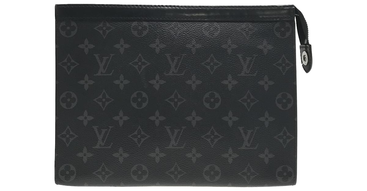 Auth Brand NEW Louis Vuitton Pochette Voyage MM Damier Graphite Pixel  Canvas Bag