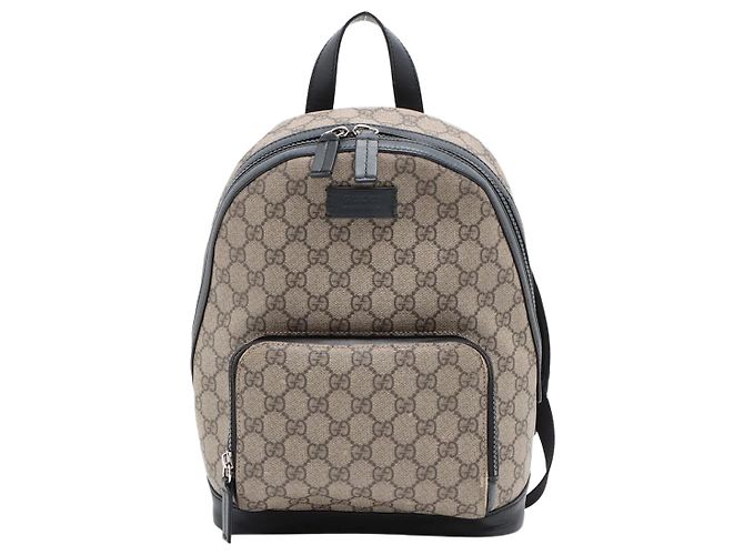 Gucci Neutral GG Supreme backpack Cloth ref.1031314 - Joli  display picture 2