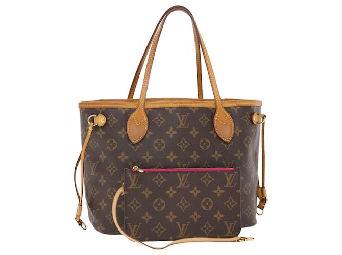 LOUIS VUITTON Monogram Neverfull PM Tote Bag M40155 LV Auth 50227