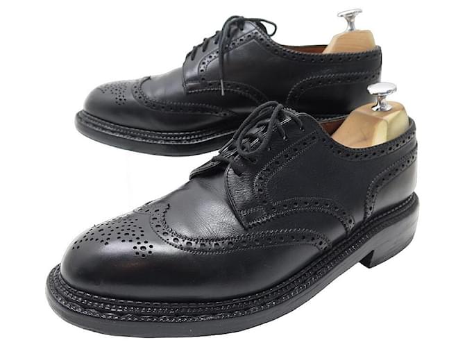 VINTAGE JM WESTON SHOES 590 TRIPLE INSOLES wide 43 SHOES