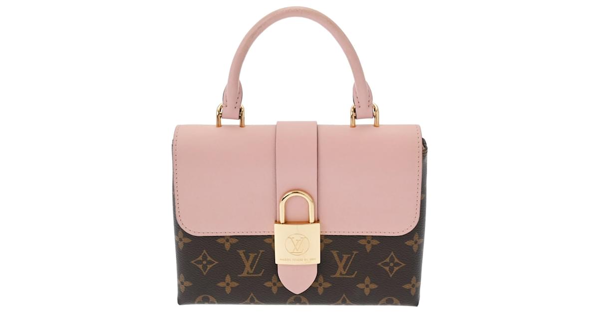 Louis Vuitton Monogram Locky BB Pink Cloth ref.985080 - Joli Closet