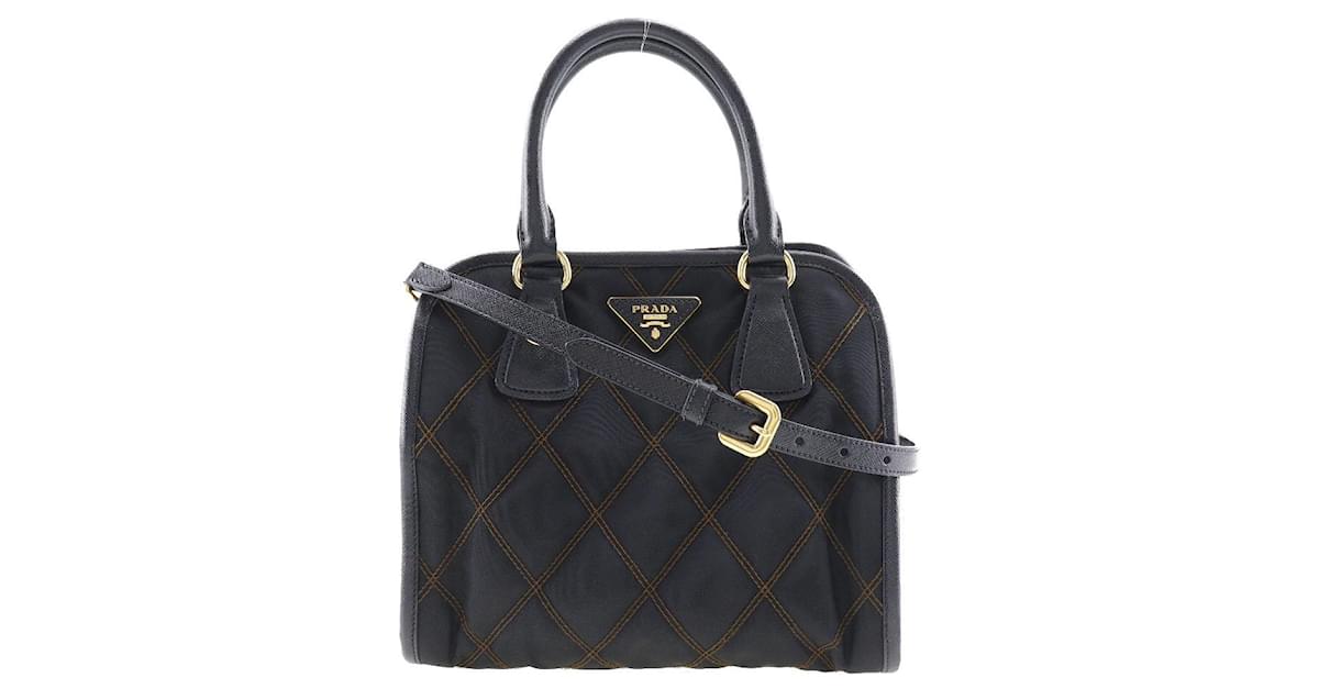 Prada quilted store nylon bag