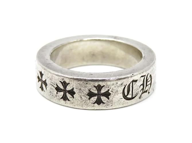 Chrome Hearts CH Forever Spacer Ring Silvery Silver Metal