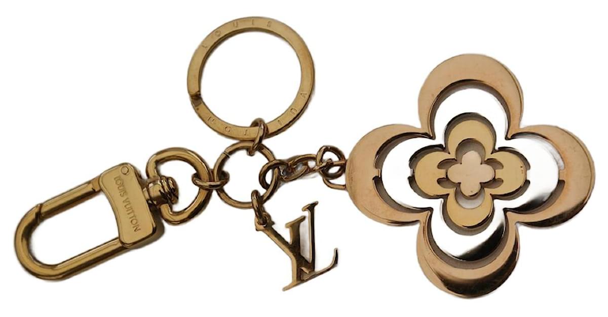 Louis Vuitton Golden Flower Key Holder M64267 Keyring (Gold,Silver