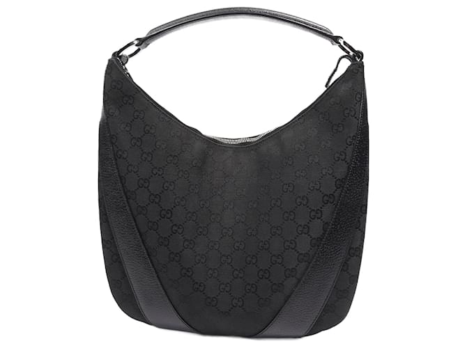 Gucci One Shoulder Bag Black Canvas Cloth ref.1040498 - Joli Closet