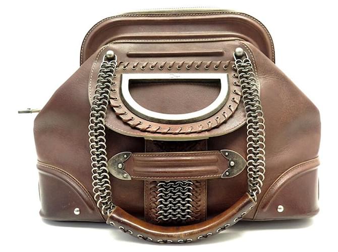 バッグ Christian Dior leather bag By Galliano Christian Dior Hardcore Bag Leather Y2K John Galliano Used