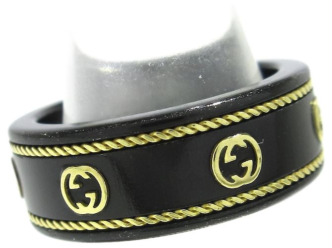 Gucci Icon Black Yellow gold ref.1043532 - Joli Closet