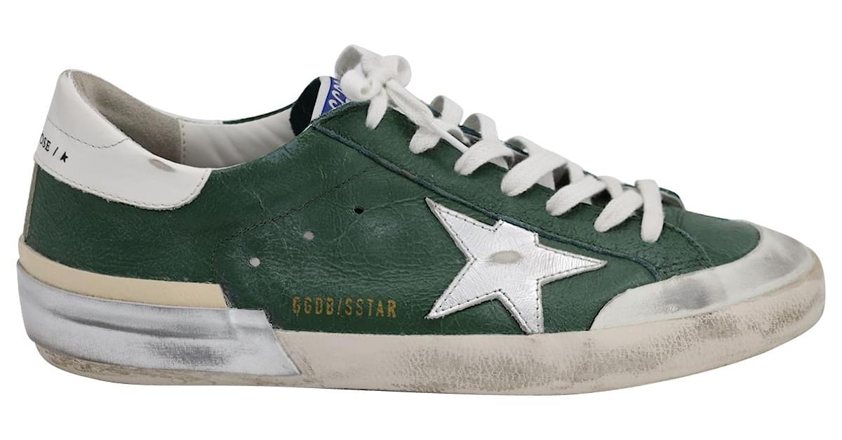 【GOLDEN 】送料/関税込 SUPERSTAR GREEN TAB SNEAKERS ☆関税込☆Golden goose☆SUPERSTAR GREEN TAB SNEAKERS☆男性☆