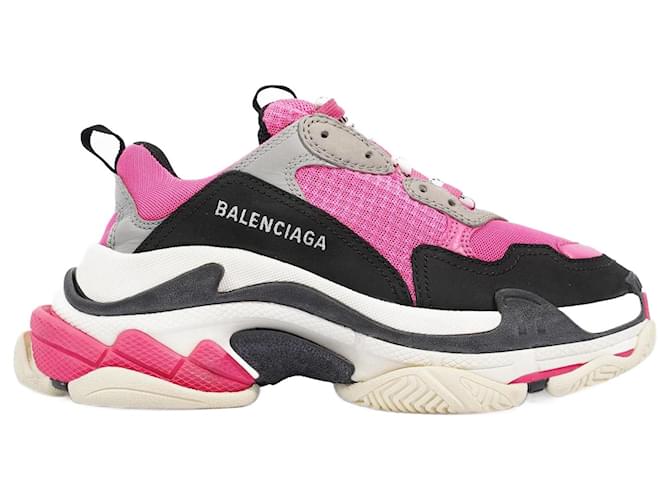 balenciaga triple s blanche