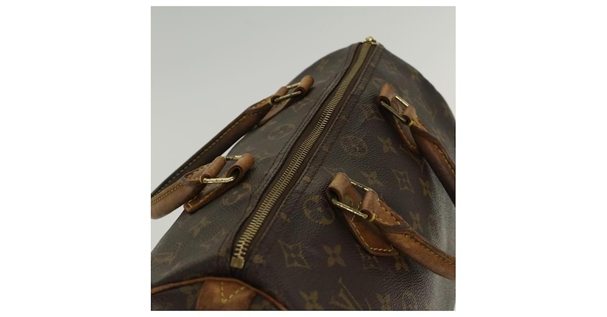 Louis Vuitton Monogram Speedy 30 Hand Bag M41526 LV Auth yk1655