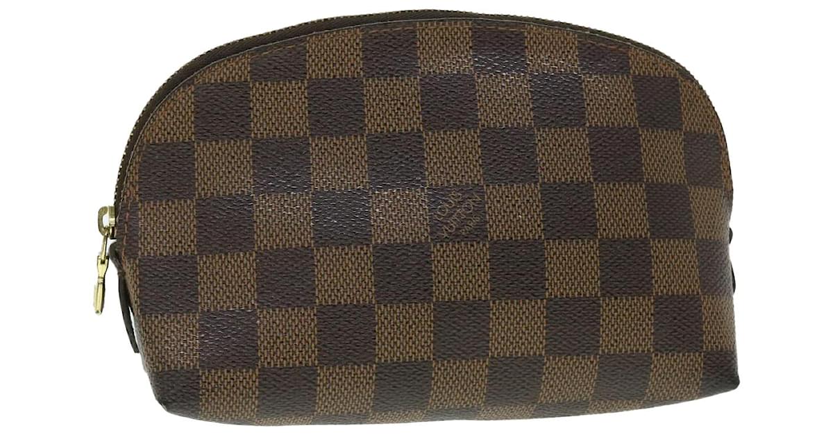 Louis Vuitton Damier Ebene Cosmetic Pouch PM N47516