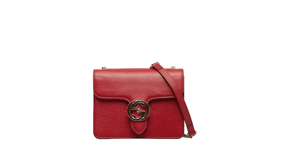 Gucci marmont interlocking online bag