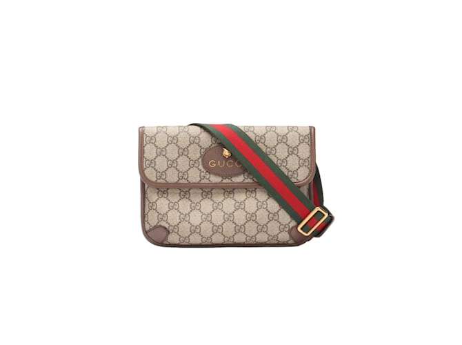 Gucci GG Supreme Neo Vintage Web Belt Bag 493930 (Sold