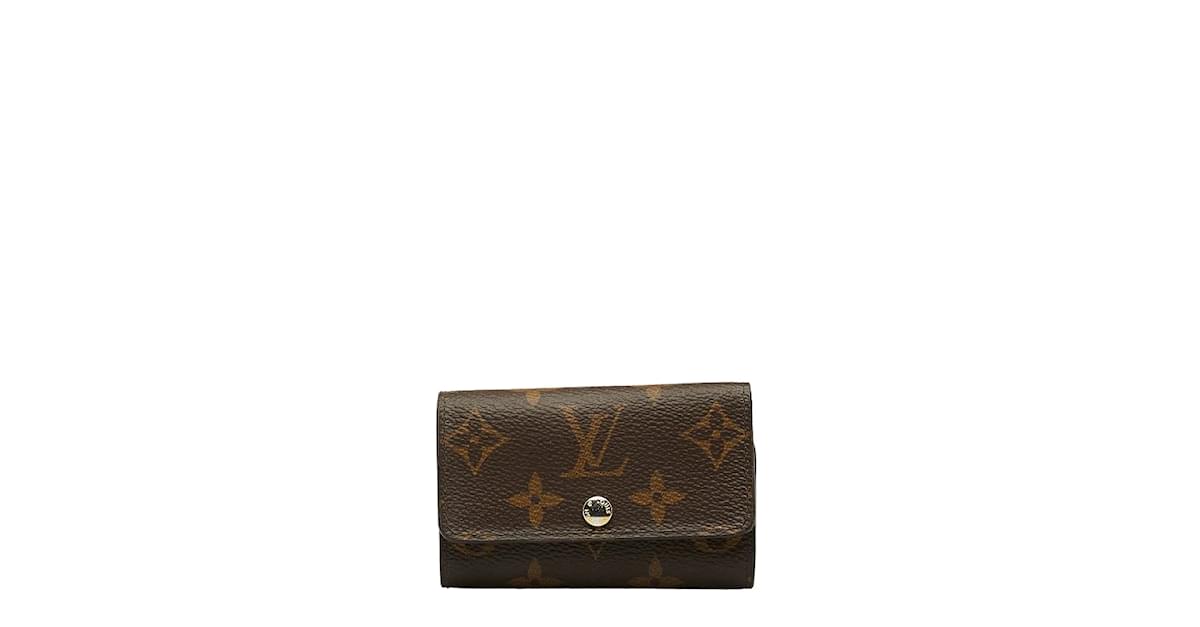 Louis Vuitton M62630 6 Key Holder , Brown, One Size