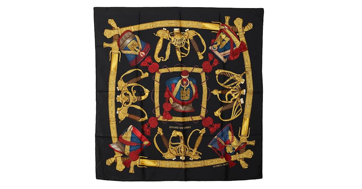 hermes grand uniforme scarf