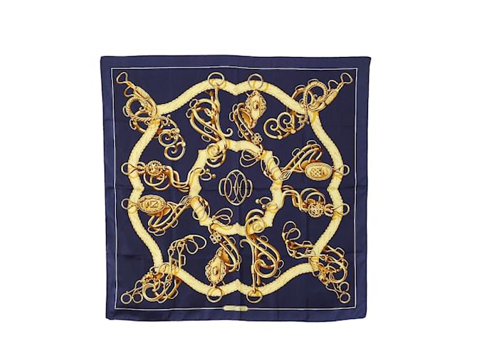 Hermès Hermes Carre 90 Lift Profile Silk Scarf Canvas Scarf in