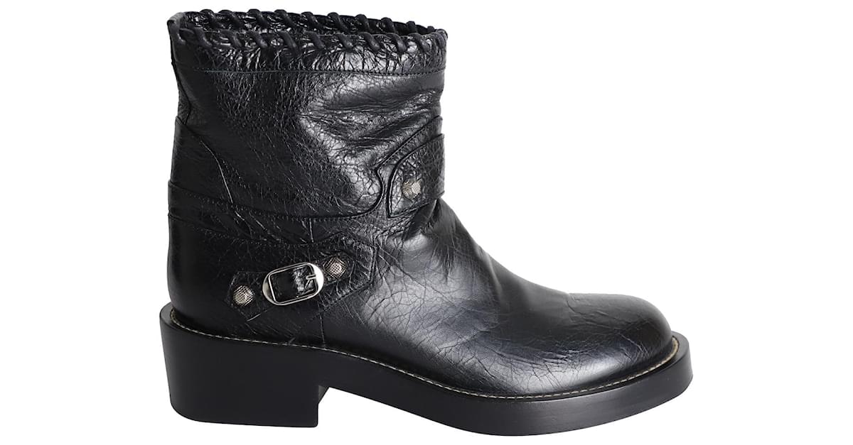 Balenciaga biker ankle boots online