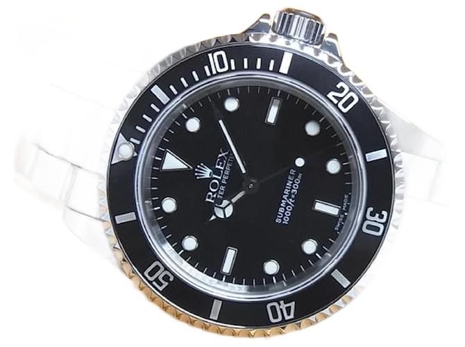 ROLEX Submariner Sin fecha 14060Serie M K para hombre Plata Acero