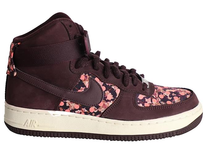 air force bordeaux daim