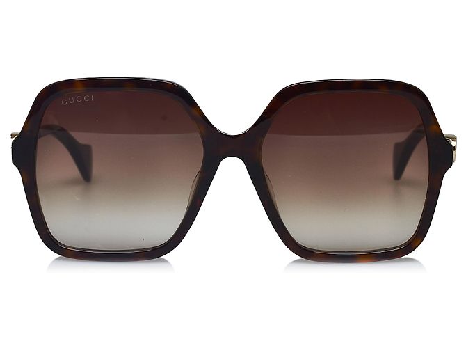 Lunettes De Soleil Ic! Berlin Homme AMG 01 - Gris/marron, Carrées Grand Format L/XL - Neuf Sans étui