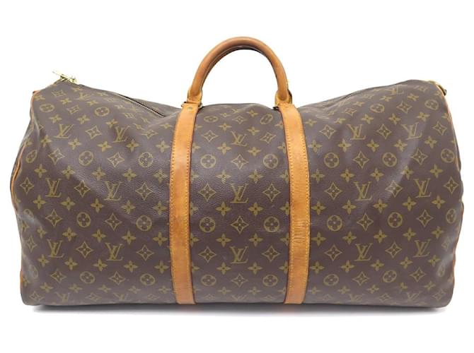VINTAGE LOUIS VUITTON KEEPALL DUFFLE BAG 60 MONOGRAM BAG CROSSBODY