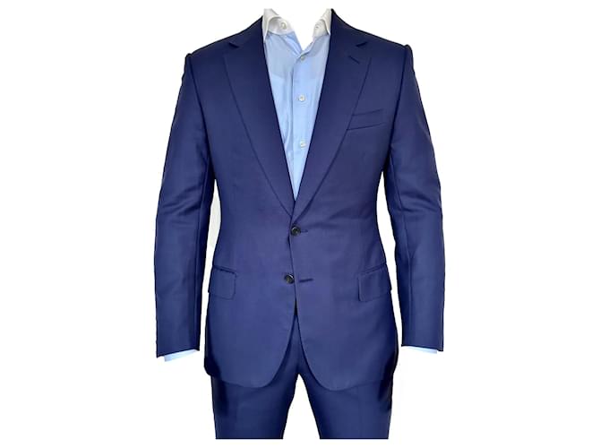 Autre Marque Huntsman Bespoke Tailored Suit, handcrafted on the