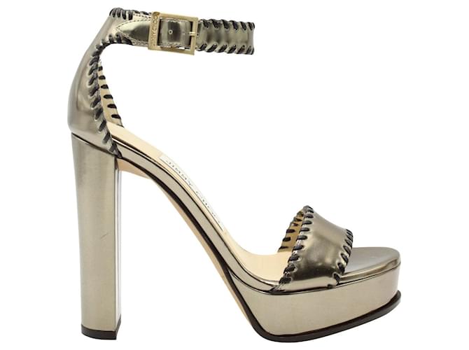 gunmetal color sandals