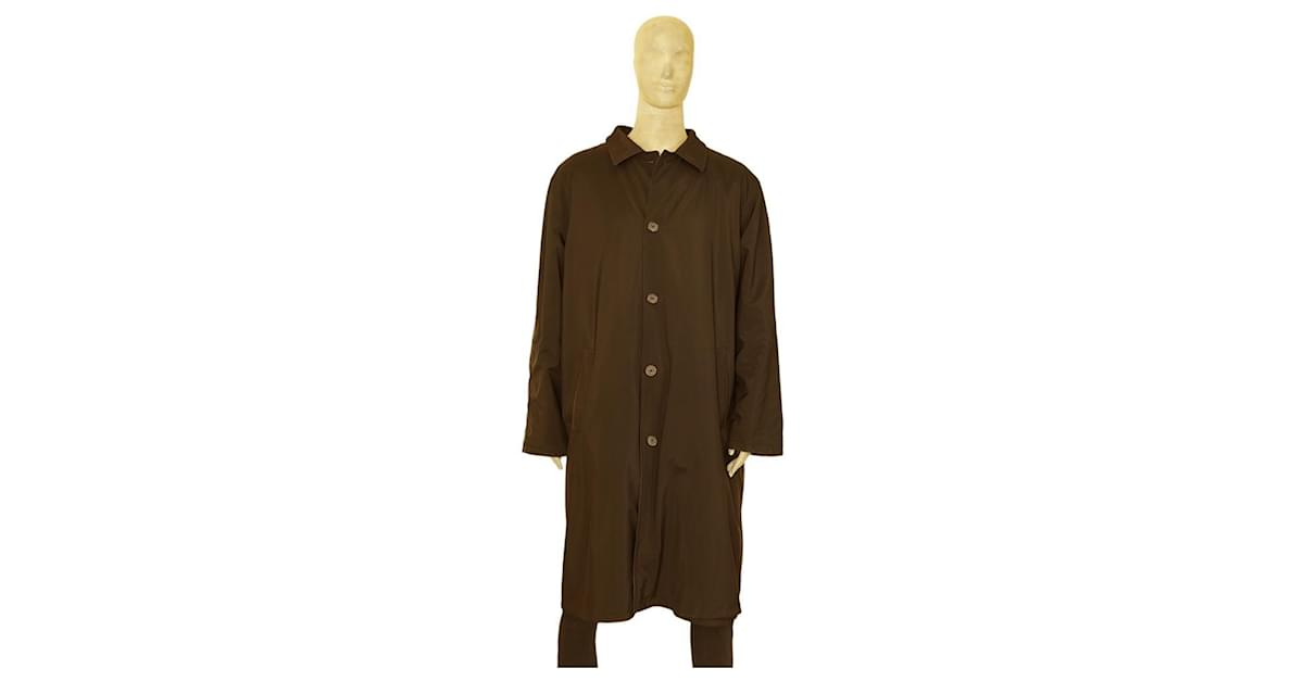 Zegna on sale reversible raincoat