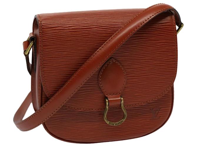 Saint-Cloud LOUIS VUITTON Epi Saint Cloud PM Shoulder Bag Brown