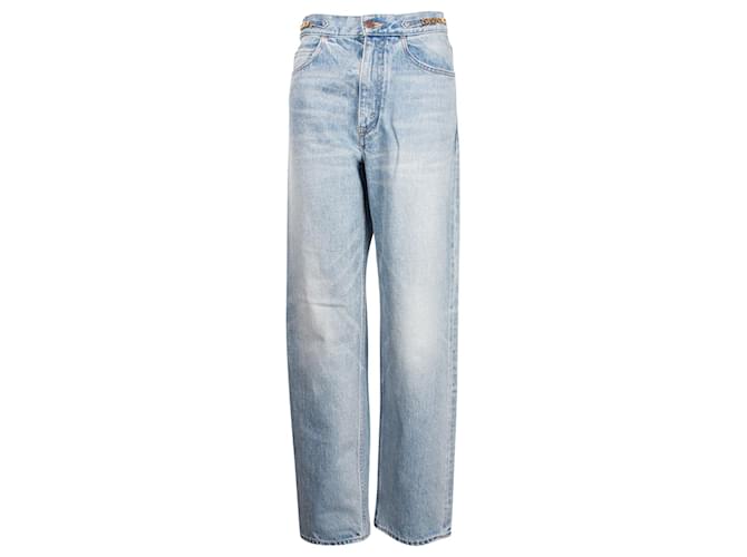 VIP【送料関税込】CELINE indigo blue cotton denim luxury-women-celine-used-