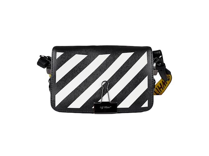 Off White Off-White Diag Camera Bag Multiple colors Leather ref