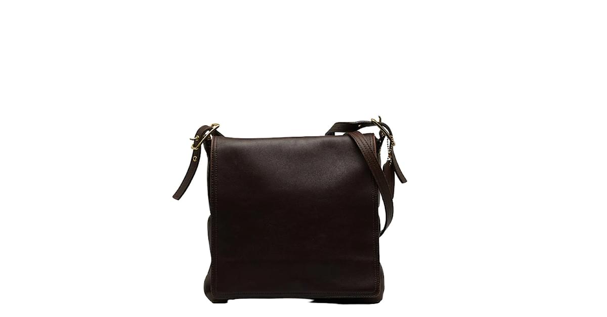 Coach leather satchel online bag