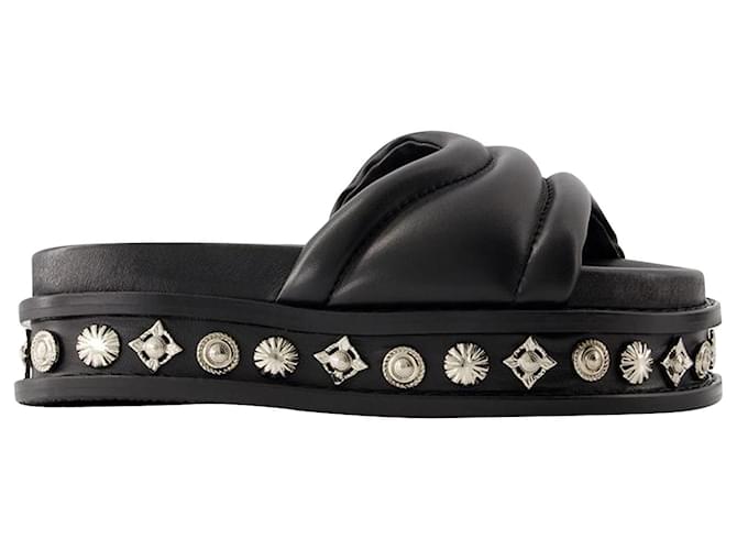 AJ1329 Sandals - Toga Pulla - Leather - Black ref.1086212