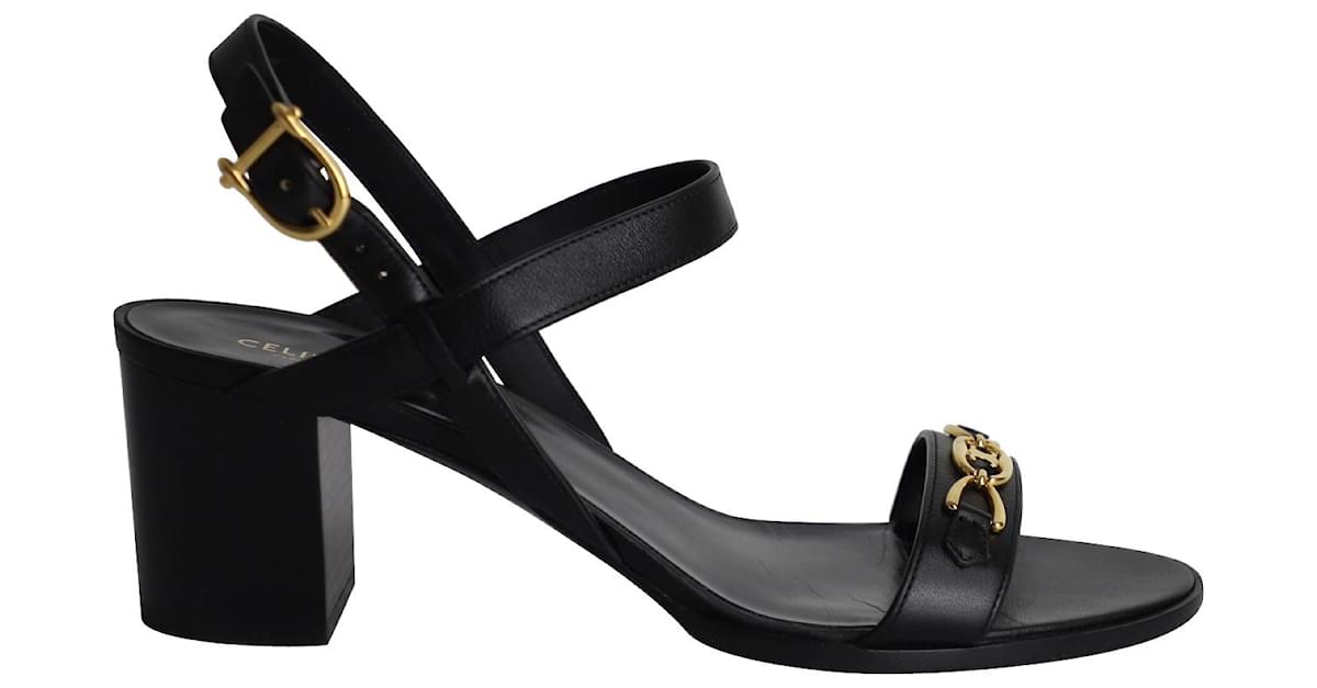 お気に入り♪◇ピテア Clog Sandal◇CELINE 直営ショッパー付♪CELINE ピテア クロッグ (CELINE/サンダル