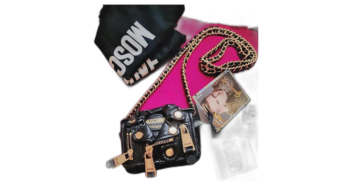 Moschino h&m biker bag best sale