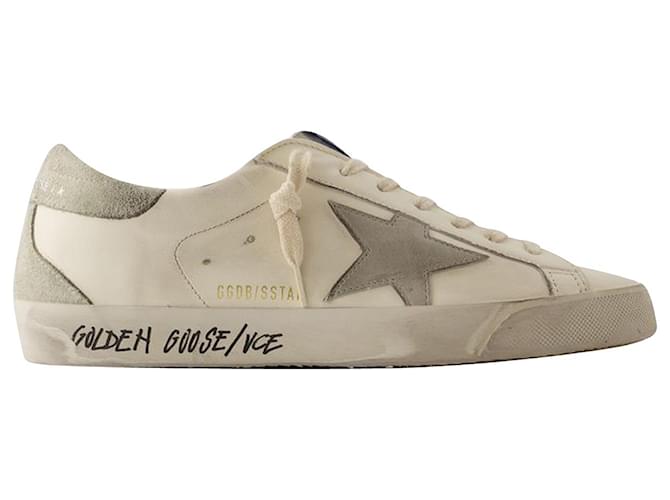 スニーカー Golden  Deluxe Brand Super-Star Classic With List Leath Golden Goose Super Star Classic with List, Glitter Star