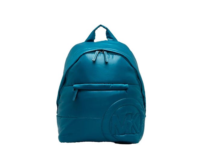Michael Kors Medium Quilted Nylon Rae Backpack Blue ref  display picture 2
