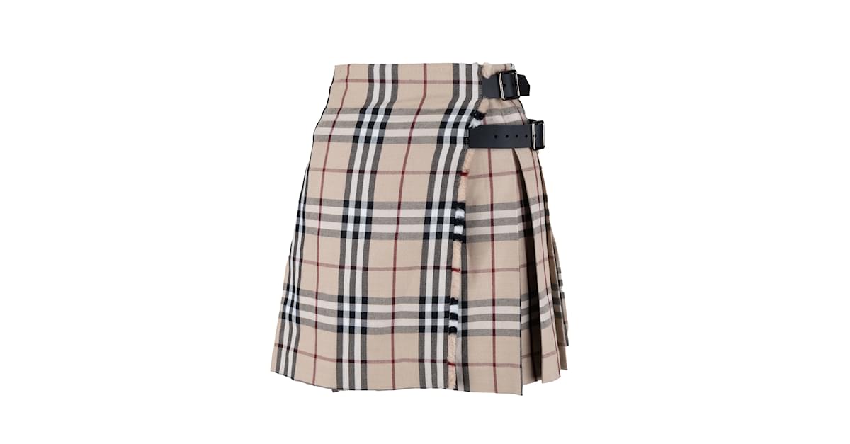 Jupe plissée clearance burberry