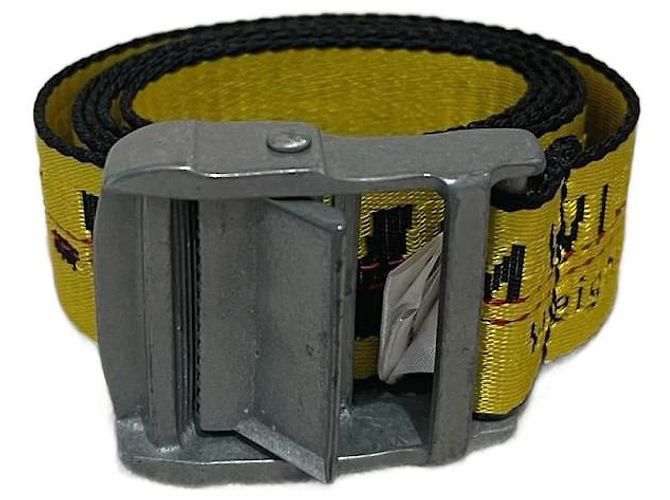 Off White OFF-WHITE Belts T.International M Cloth Yellow ref  display picture 1