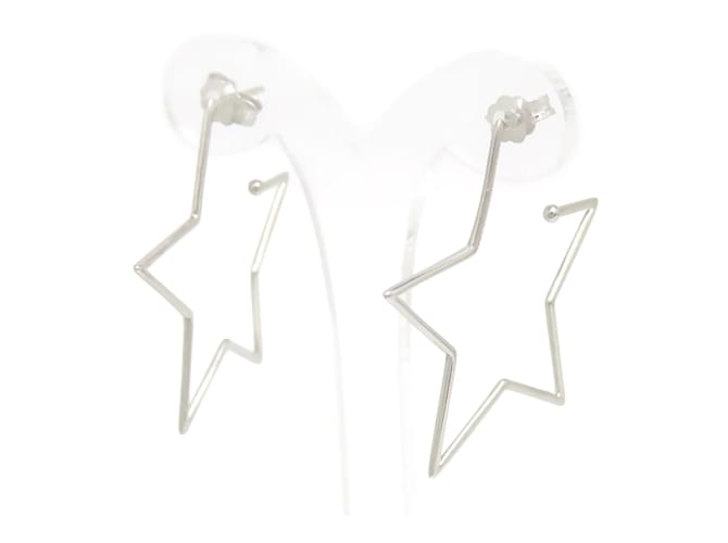 Starry Hoop Earrings in Gold main image 0
