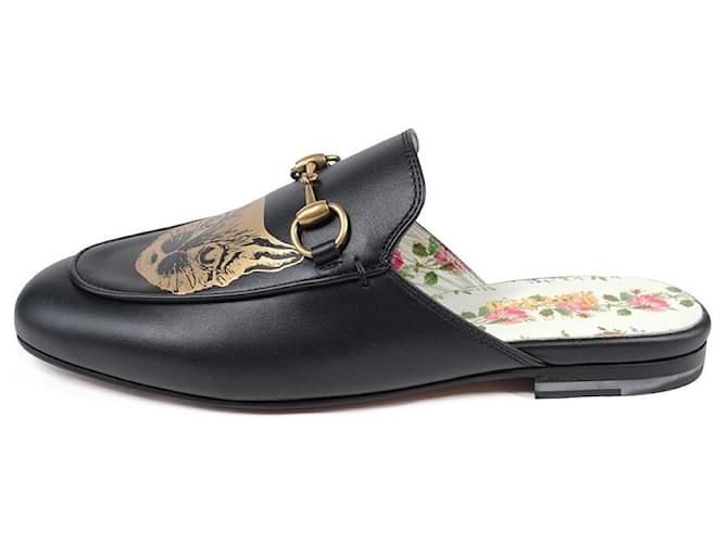 Gucci Mules Black Leather ref.JC1111864 (Sold) - Joli Closet