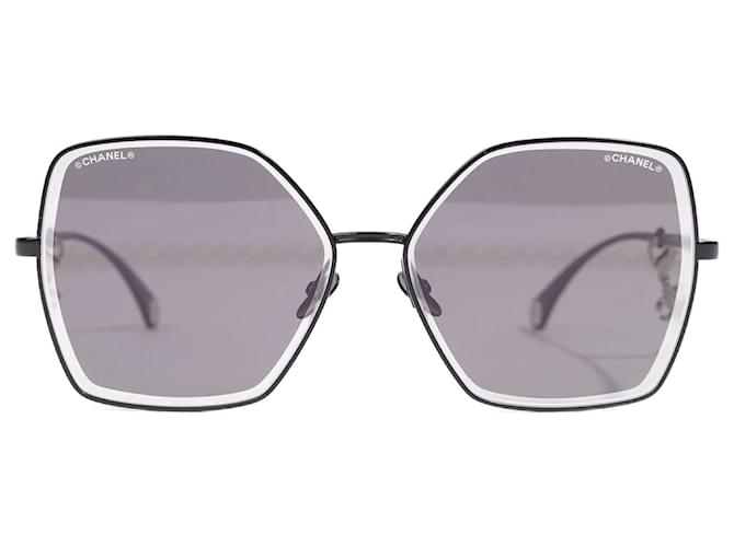 Occhiali da sole da pilota Chanel 4262 Colore: Nero Metallo base