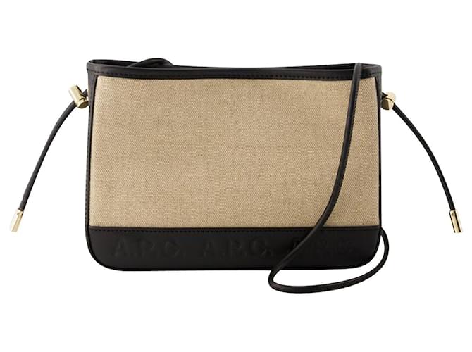 Apc Helene Shoulder Bag - A.P.C. - Canvas - Black Cloth ref